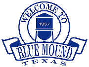 City of Blue Mound, TX Logo